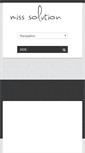 Mobile Screenshot of miss-solution.com